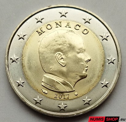 Monako 2 euro 2017 - UNC