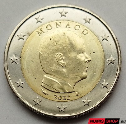 Monako 2 euro 2022 - UNC