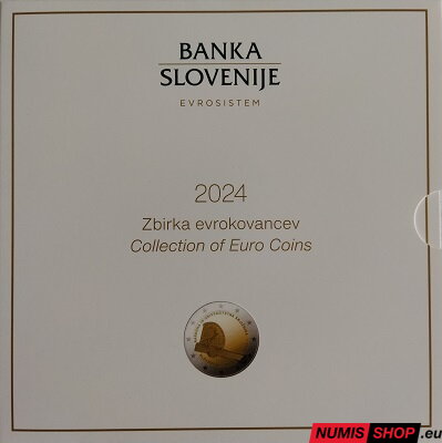 Sada Slovinsko 2024 + 2 euro + 3 euro - PROOF