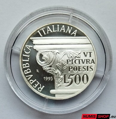 500 lír Taliansko - 1993 - Horatio - proof