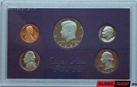 USA sada 1984 - PROOF - S