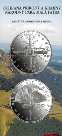 500 Sk Slovensko 2001 - Malá Fatra - leták