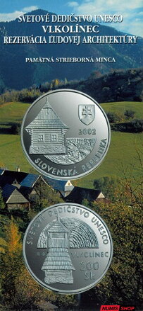 200 Sk Slovensko 2002 - Vlkolínec - leták