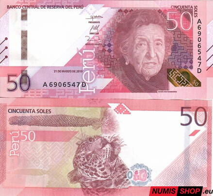 Peru - 50 soles - 2019 - UNC