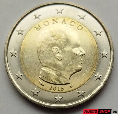 Monako 2 euro 2016 - UNC